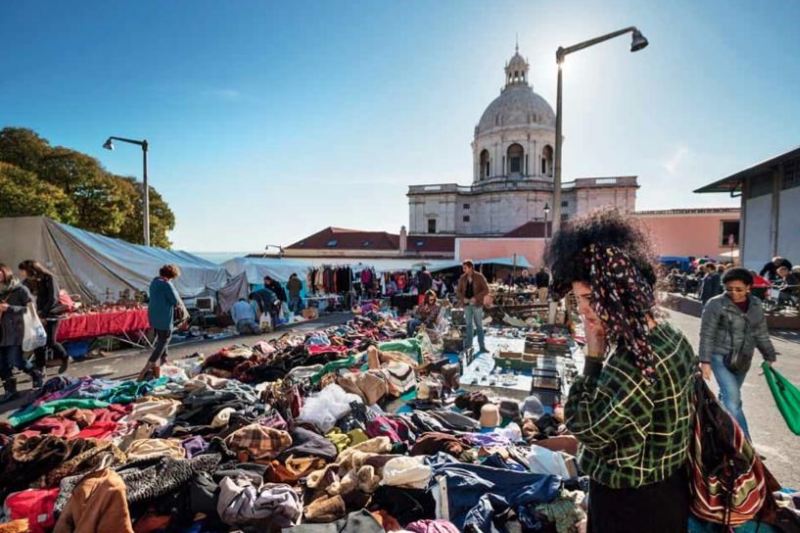 A Feira da Ladra egy igazi bolhapiac