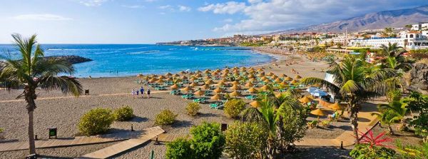 Playa de las Americas környéke Tenerife turistaparadicsoma