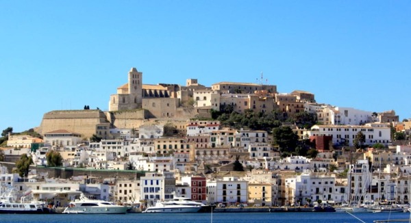 Eivissa látképe