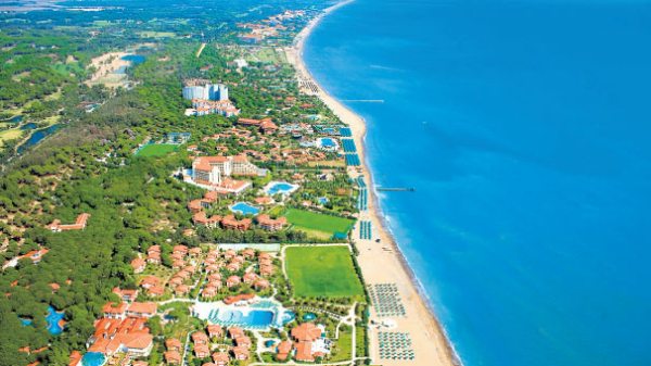 Belek elsősorban a jó minőségű szállodákról híres