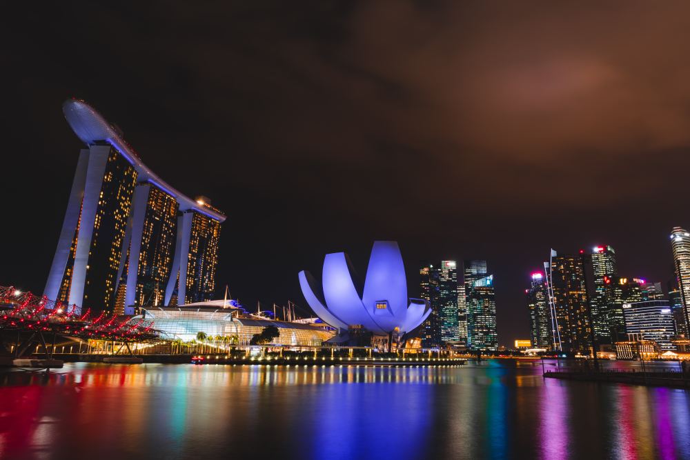 Szingapúr látnivalók, közlekedés, térképek