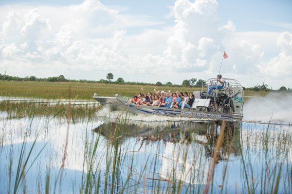 Airboat-tal a legizgalmasabb bejárni az Everglades Parkot