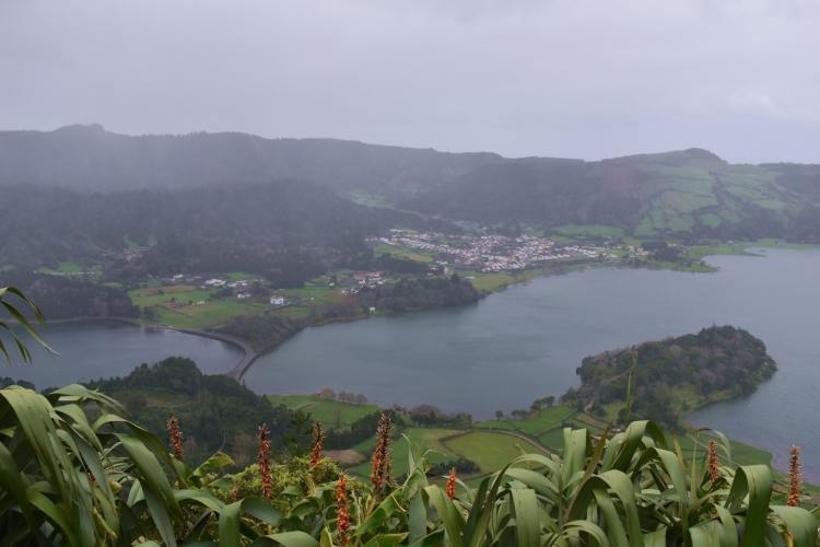 Lent Sao Miguel legszebb falva, Sete Cidades