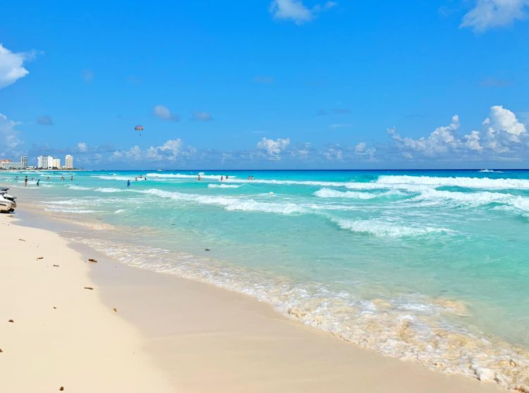 Gyönyörű a cancuni tengerpart