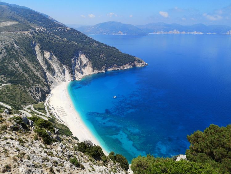 Görögország egyik ikonikus tengerpartja