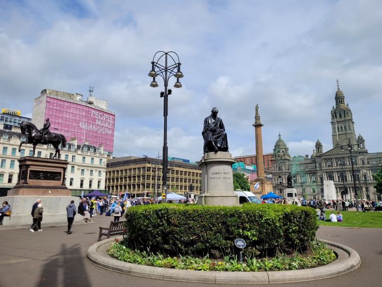 Glasgow főtere