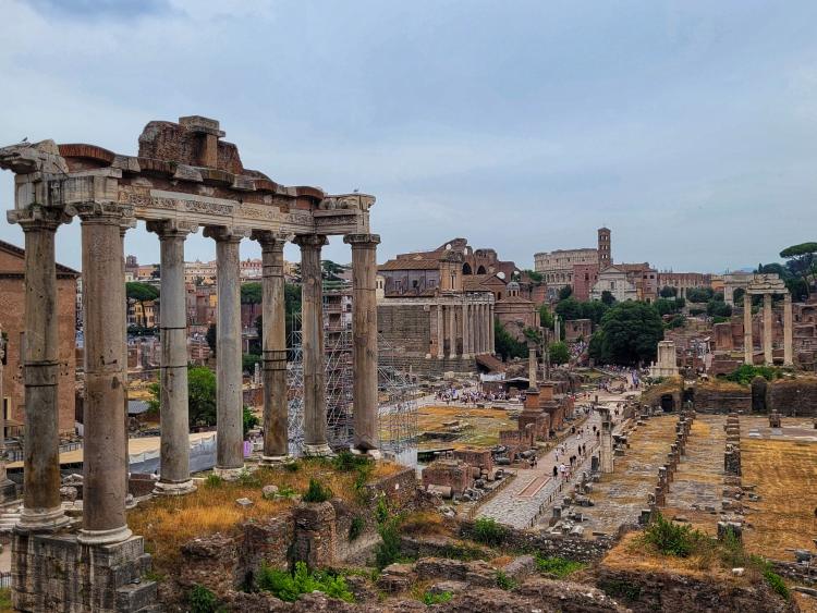 Forum Romanum ikonikus képe