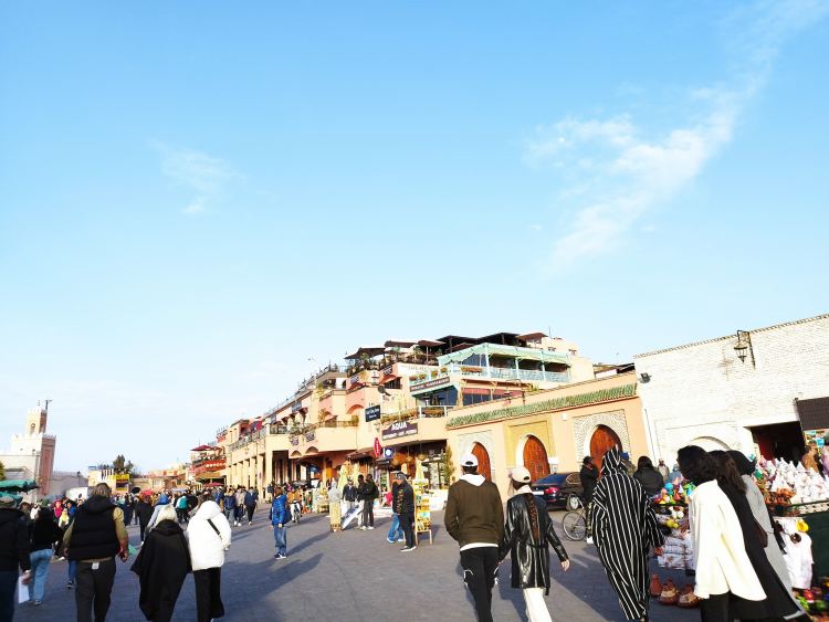 Jemaa el-Fna tér