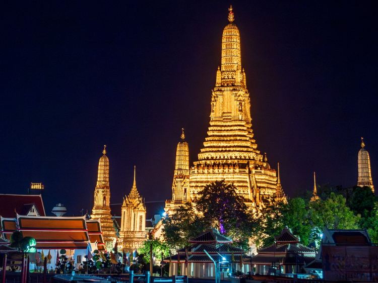 A Wat Arun talán a legszebb templom