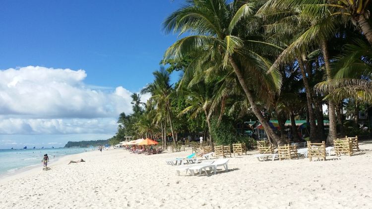 Boracay szigete nagyon népszerű