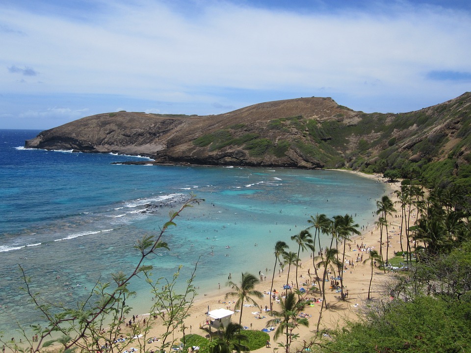 Hawaii egyik legszebb öble, ahol sznorkelezni, búvárkodni tökéletes hely