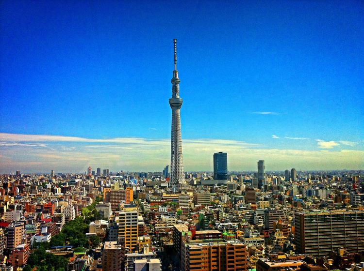 Tokió ikonikus tornya kilátó is