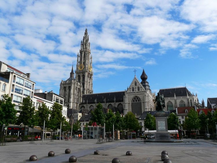 Antwerpen katedrálisa nagyon híres