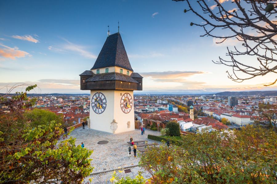 Graz nemcsak Stájerország, hanem Ausztria nevezetes városa