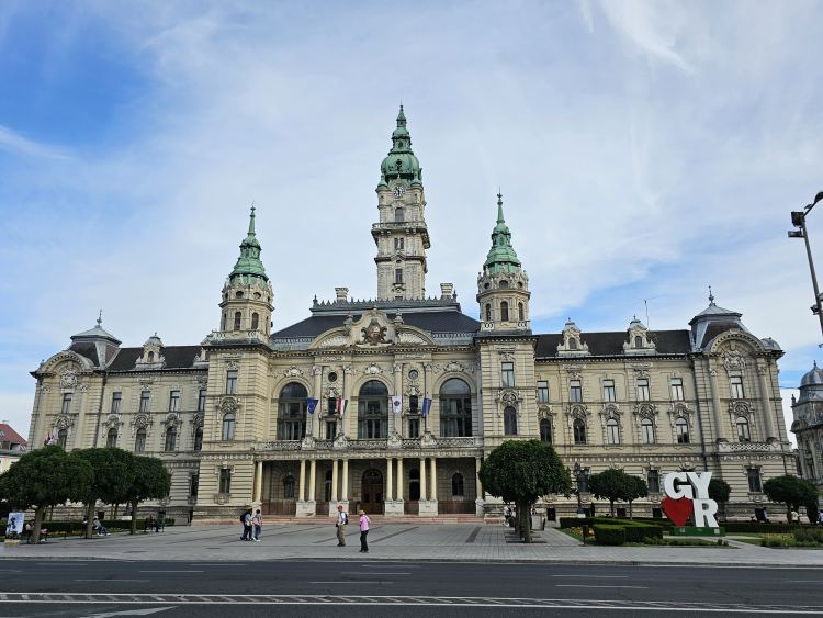 Győr ikonikus épülete