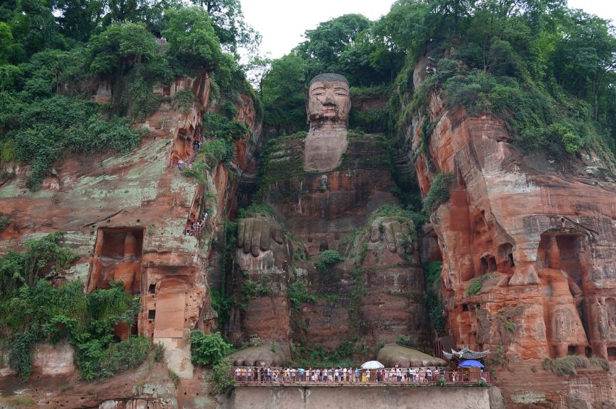 A legnagyobb faragott Buddha-szobor