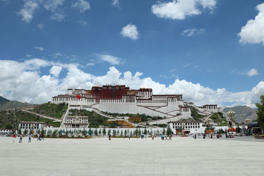 A dalai láma rezidenciája