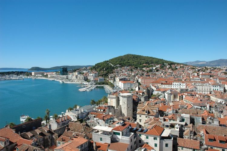 Split a horvát Adria egyik központja