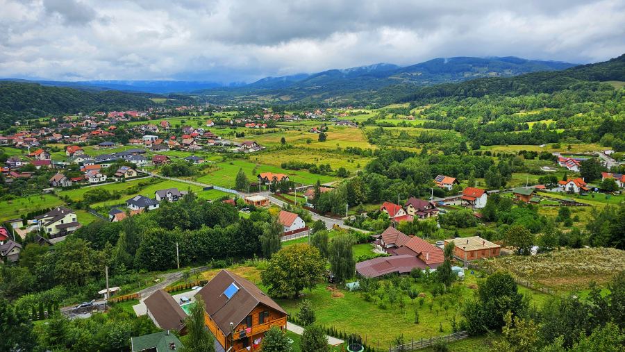 Kilátóból a panoráma