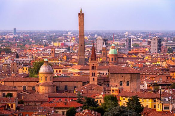 Bologna látnivalók, térképek