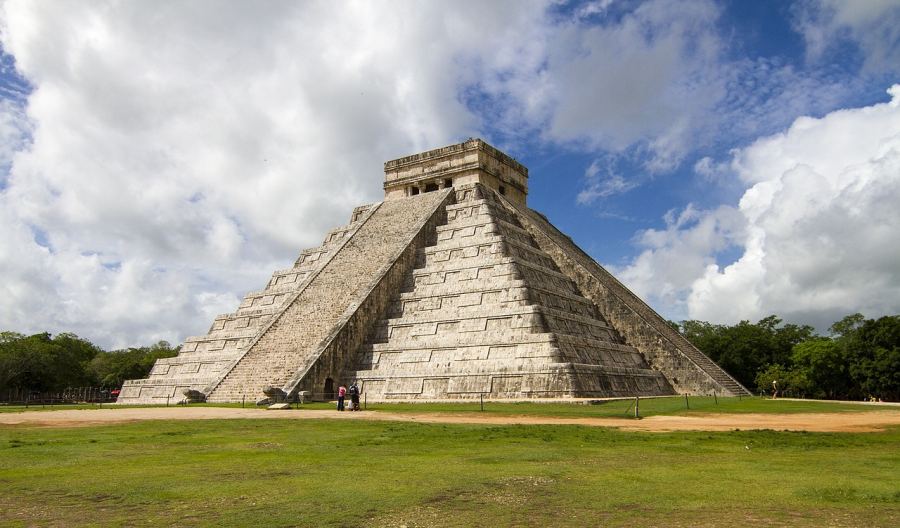 Piramis a Yucatan-félszigeten