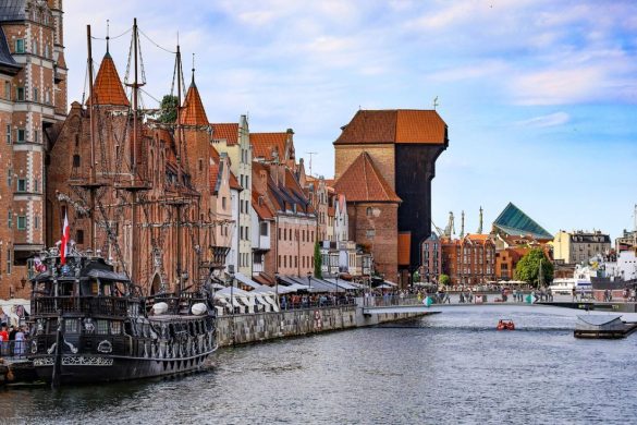 Gdańsk látnivalók, térképek