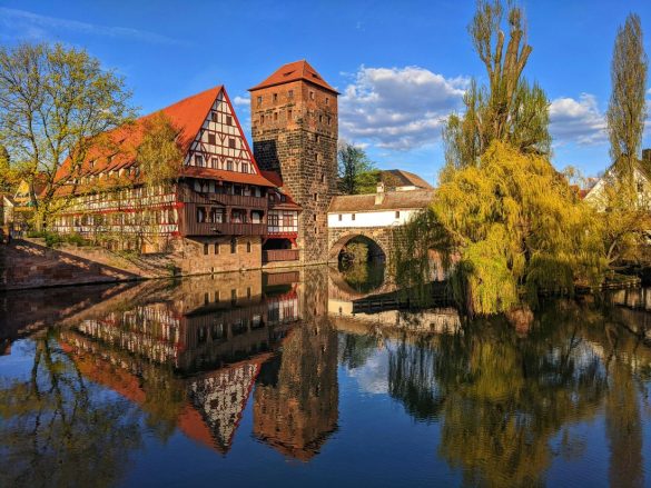 Nürnberg látnivalók, térképek