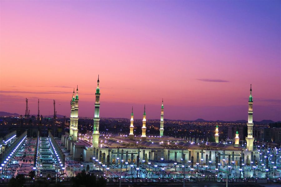 A csodás Masjid al-Nabawi