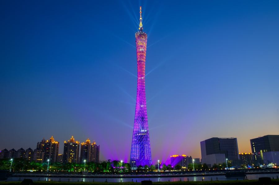 Guangzhou legismertebb épülete