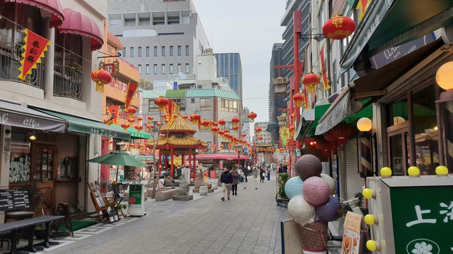 Japán egyik legnagyobb kínai negyede
