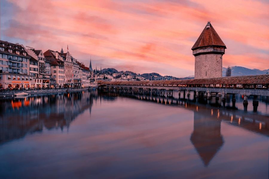 Luzern ikonikus hídja