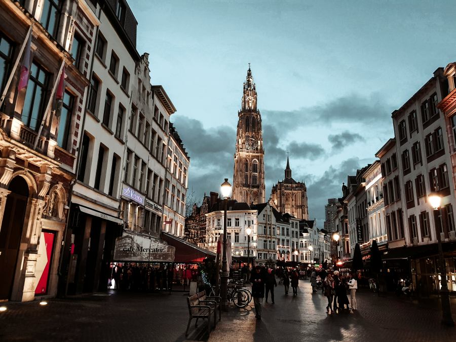Antwerpen látképét meghatározza