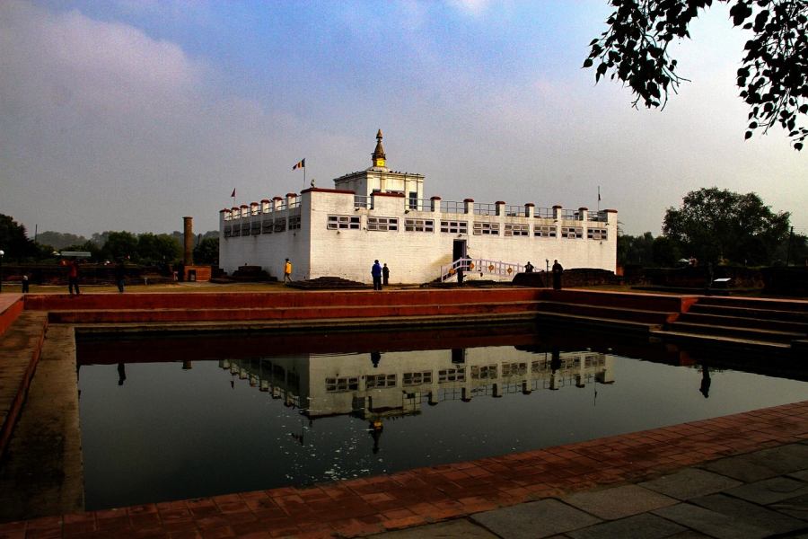A legenda szerint itt született Buddha