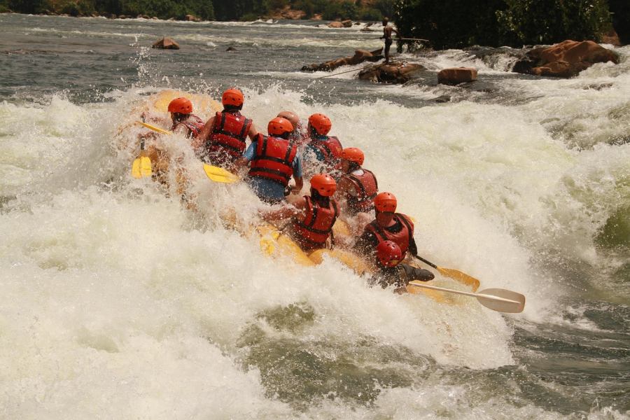 A raftingolás nagyon népszerű