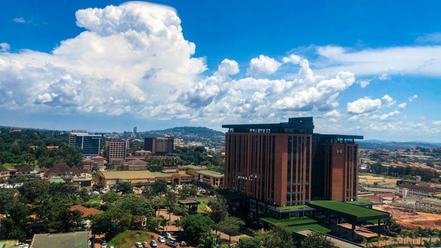 Uganda fejlett központja