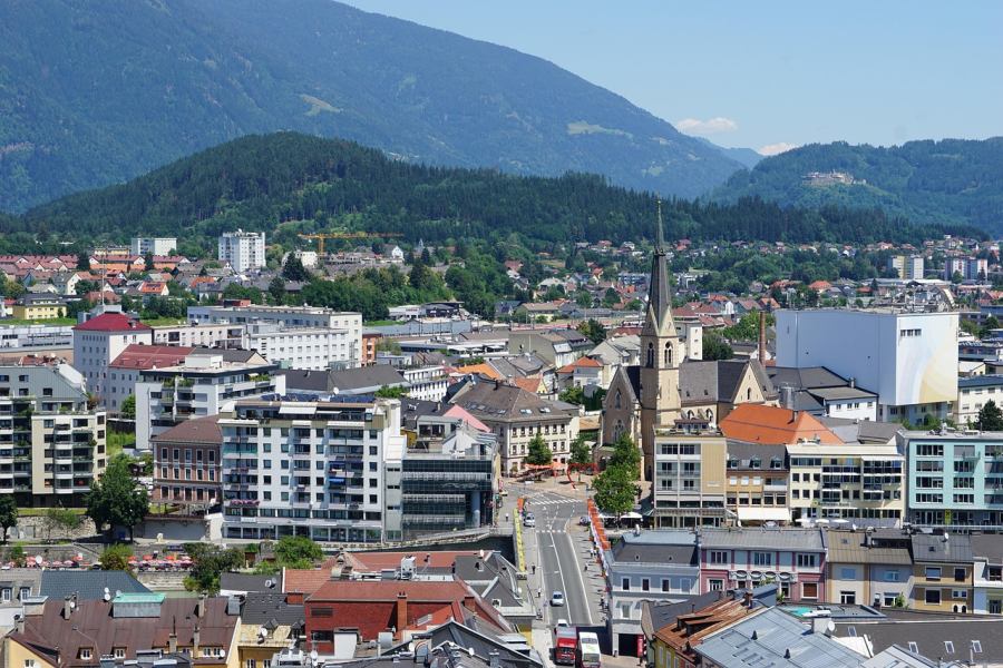 Fontos központ Klagenfurt mellett