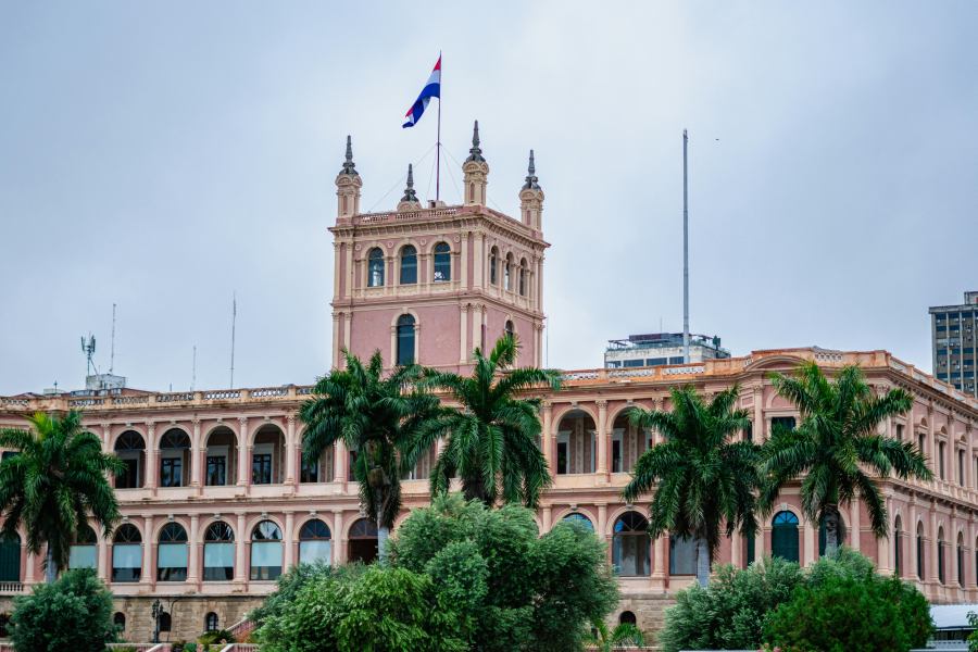 A főváros egyik legimpozánsabb épülete az elnöki palota