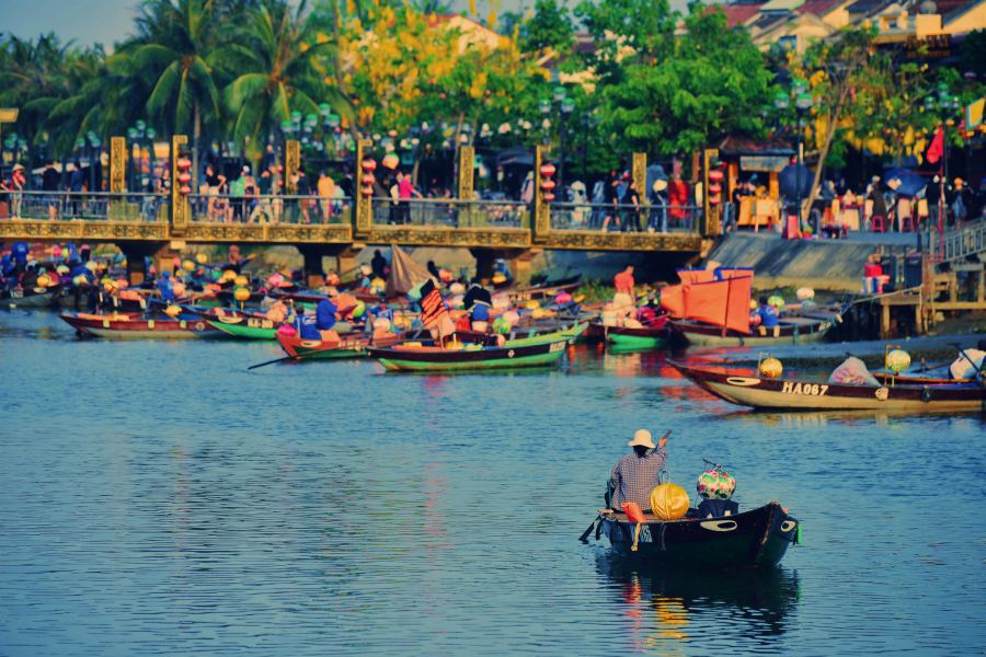 Hoi An életében központja mindig a folyó volt