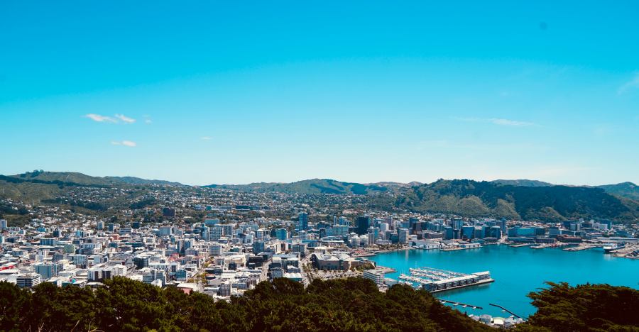 Csodás a városra a kilátás