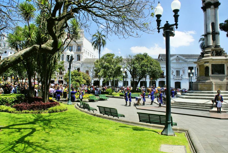Quito fő tere